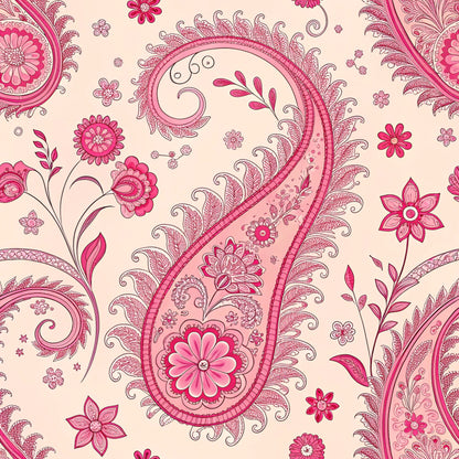 Vibrant Paisley And Florals Fat Quarter Bundle