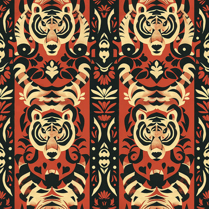 Red Tiger Fat Quarter Bundle
