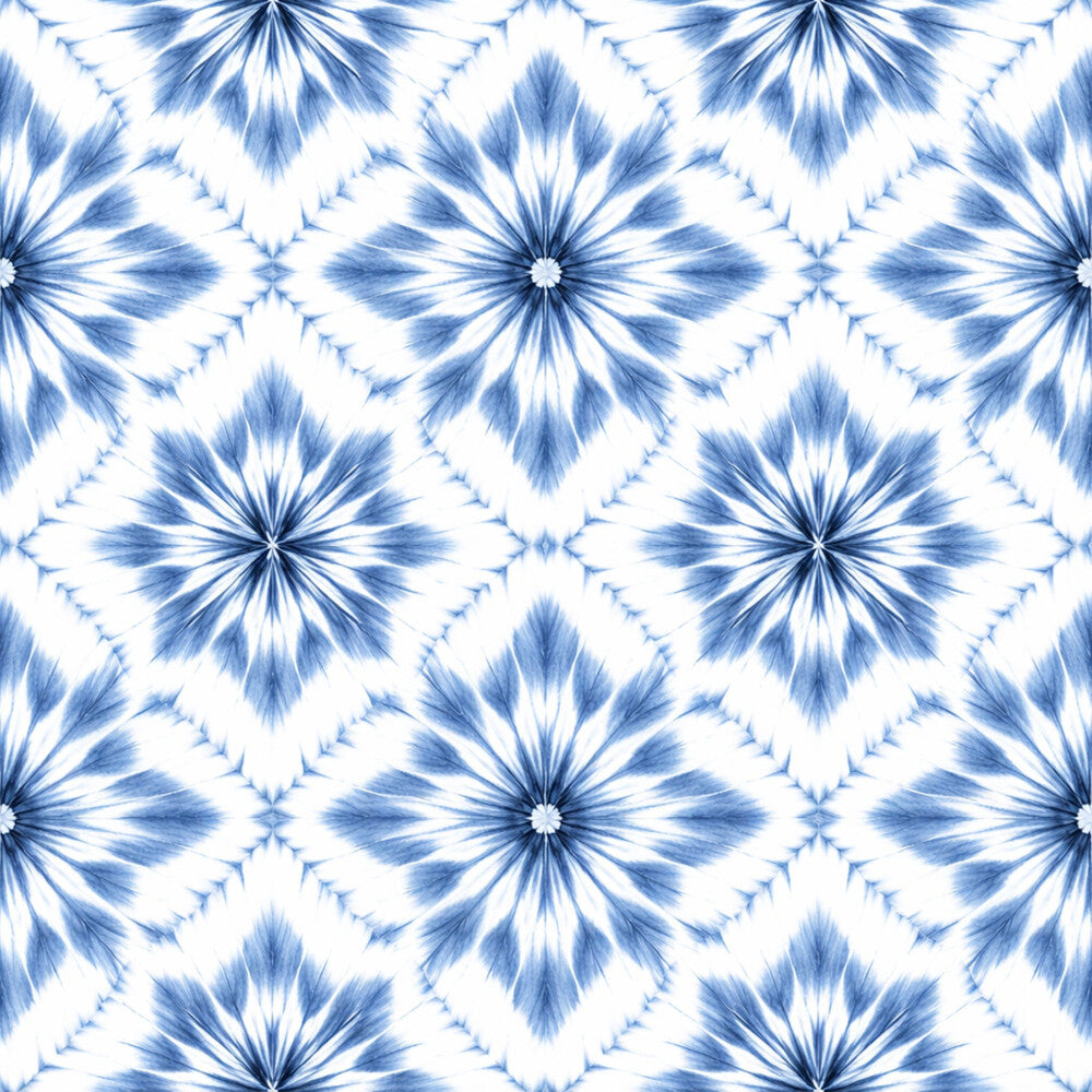 Indigo Shibori Tie Dye Fat Quarter Bundle