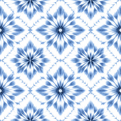 Indigo Shibori Tie Dye Fat Quarter Bundle
