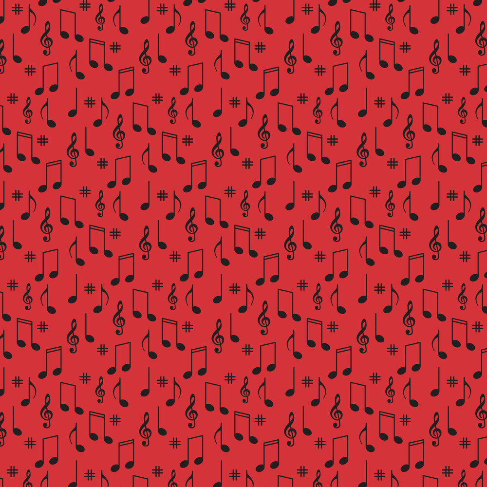 50s Black and Red Diner Fat Quarter Bundle