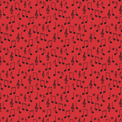 50s Black and Red Diner Fat Quarter Bundle