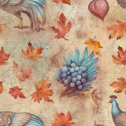 Vintage Thanksgiving Fat Quarter Bundle