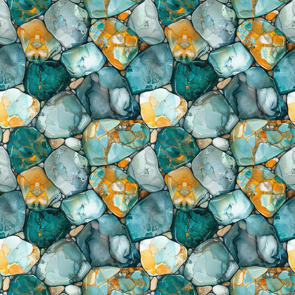 Turquoise Gemstone Fat Quarter Bundle