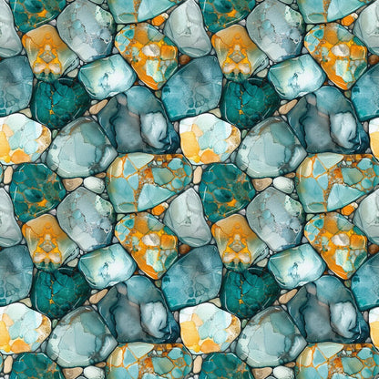 Turquoise Gemstone Fat Quarter Bundle