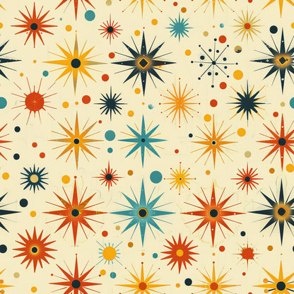 Retro Starburst Fat Quarter Bundle