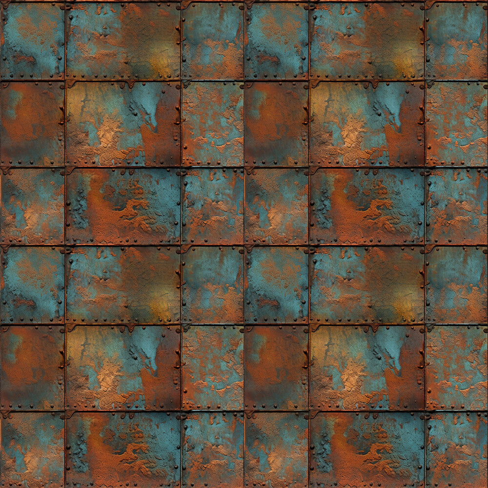 Rusted Iron Metal Textures Fat Quarter Bundle