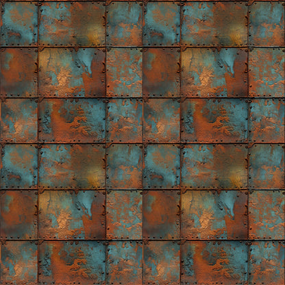Rusted Iron Metal Textures Fat Quarter Bundle