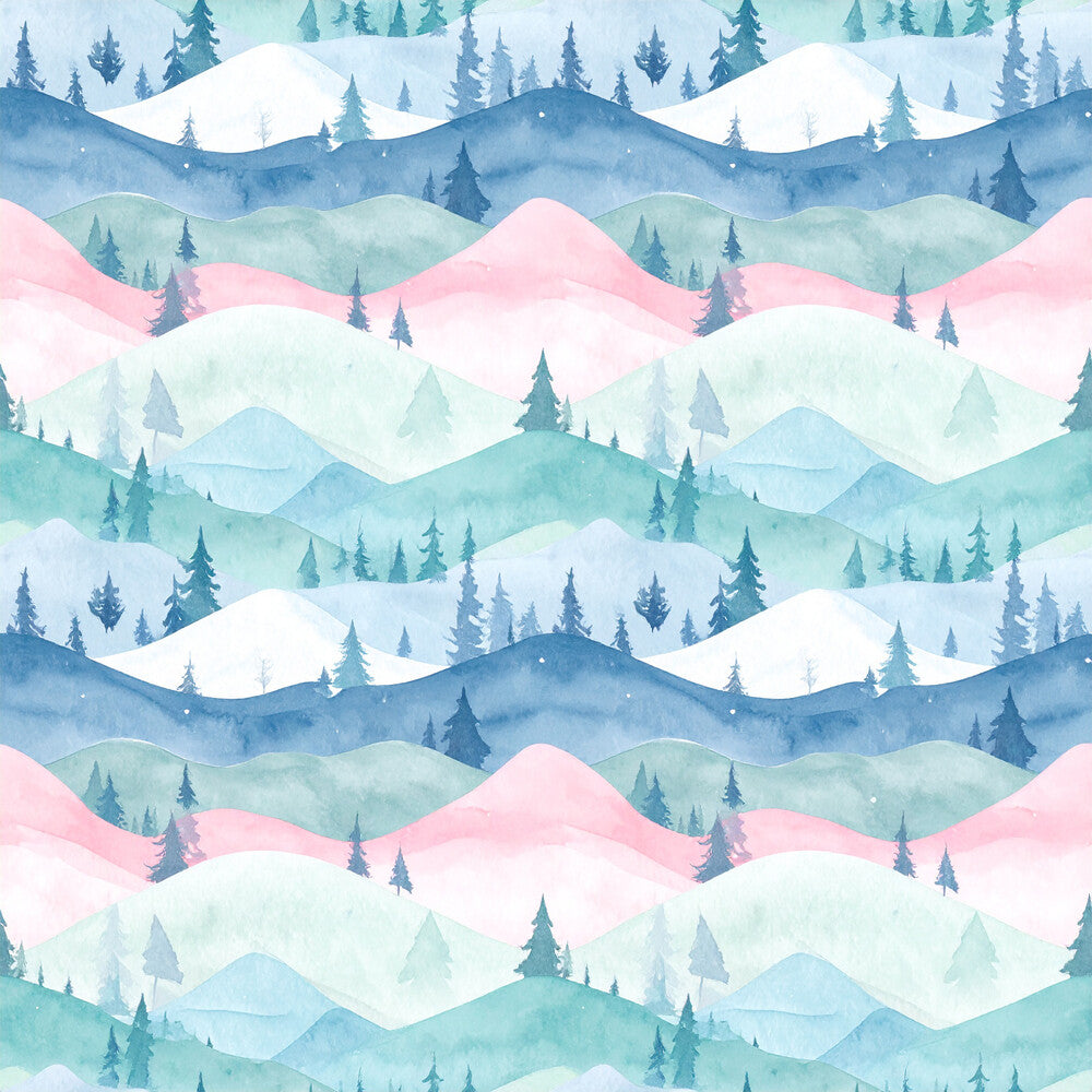 Pastel Christmas Wonderland Fat Quarter Bundle