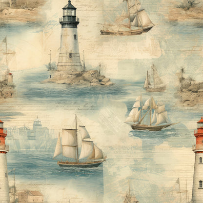 Nautical Adventures Fat Quarter Bundle