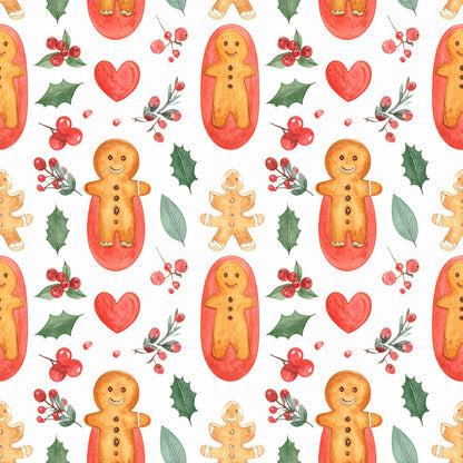 Preppy Christmas Classic Santa Fat Quarter Bundle