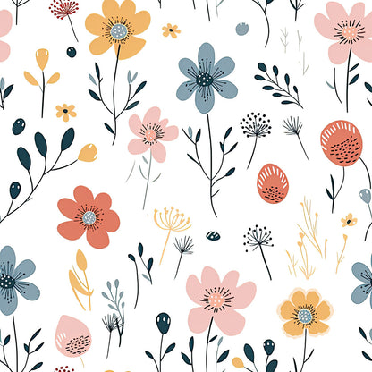 Minimalist Boho Flowers Fat Quarter Bundle