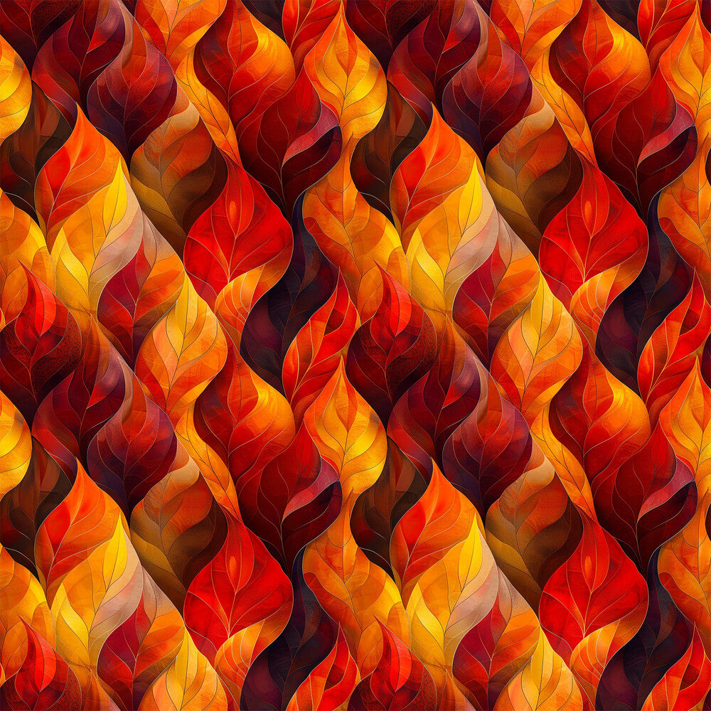 Artistic Autumn Leaves Fat Quarter Bundle