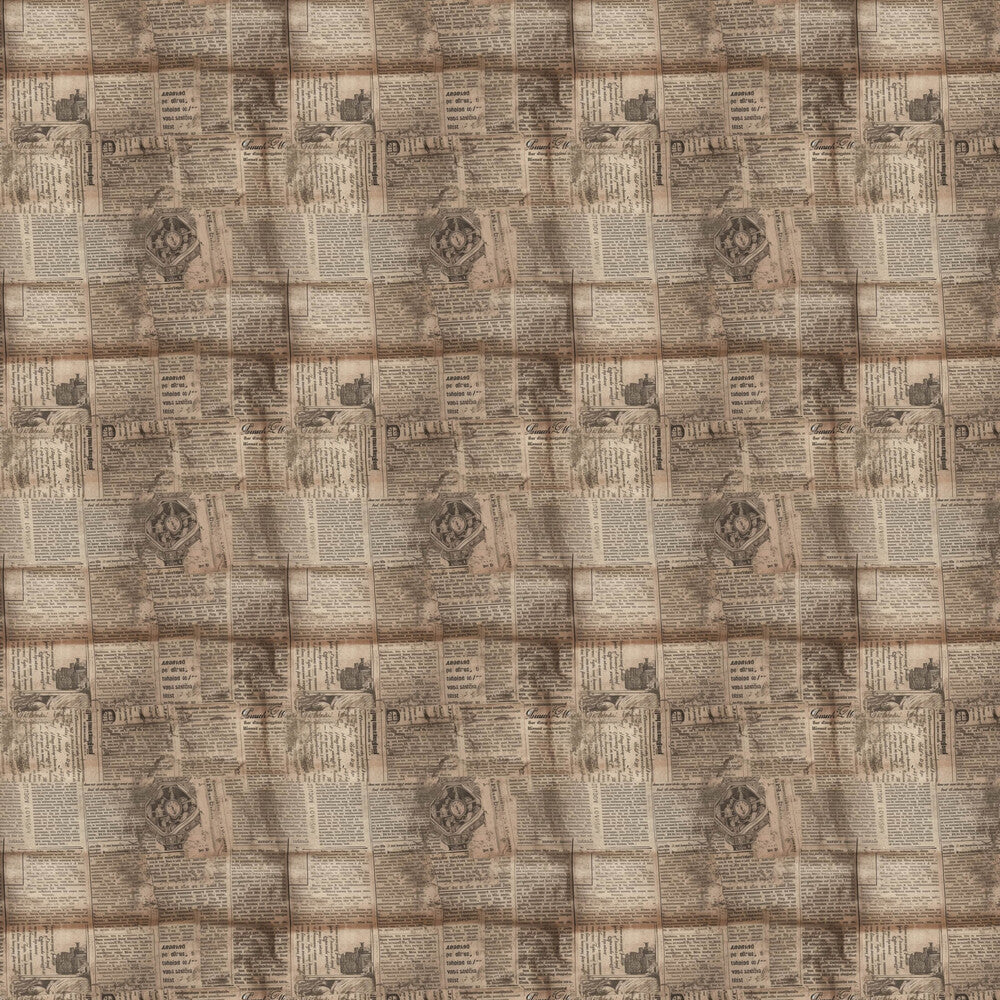 Old Newspapers Fat Quarter Bundle