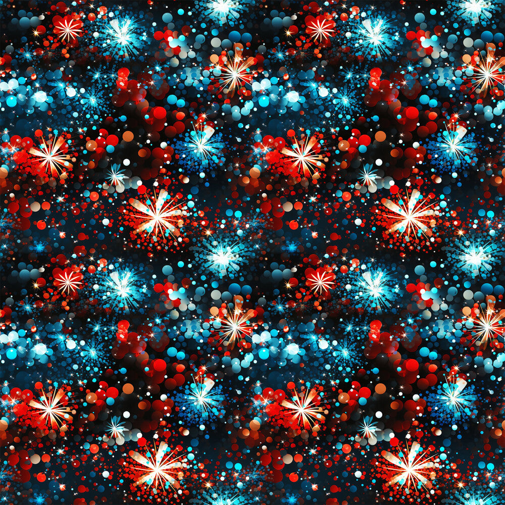 Patriotic Confetti and Glitter Fat Quarter Bundle