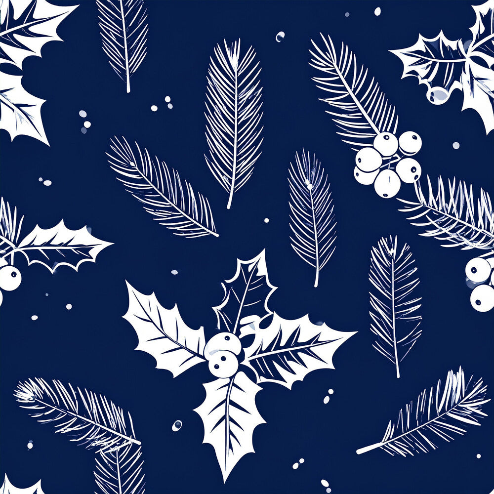 Midnight Nordic Christmas Fat Quarter Bundle