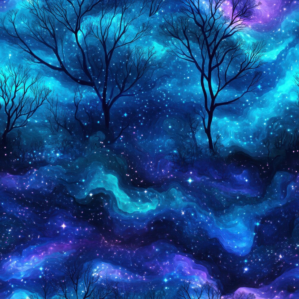 Aurora Starry Night Sky Fat Quarter Bundle