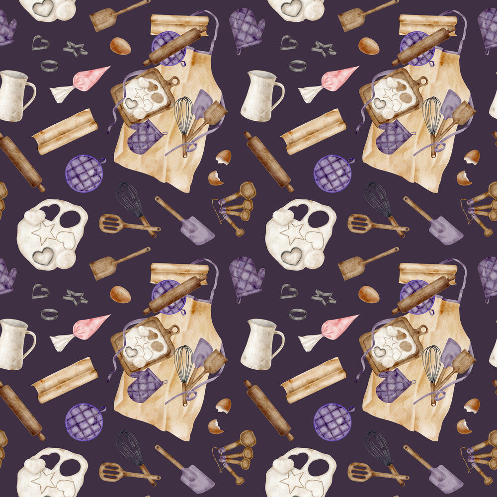Watercolor Baking Fat Quarter Bundle