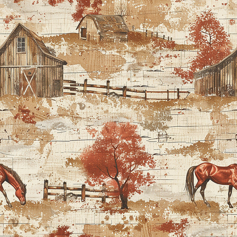 Horse Ranch Fat Quarter Bundle