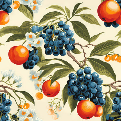 Retro Fruity Garden Fat Quarter Bundle