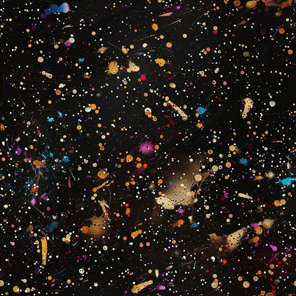 Glitter Paint Splatter Fat Quarter Bundle