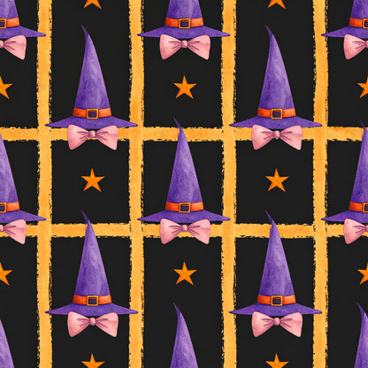 Vintage Midnight Halloween Fat Quarter Bundle