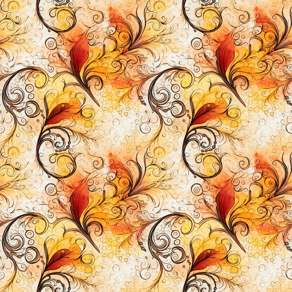 Autumn Swirls Fat Quarter Bundle