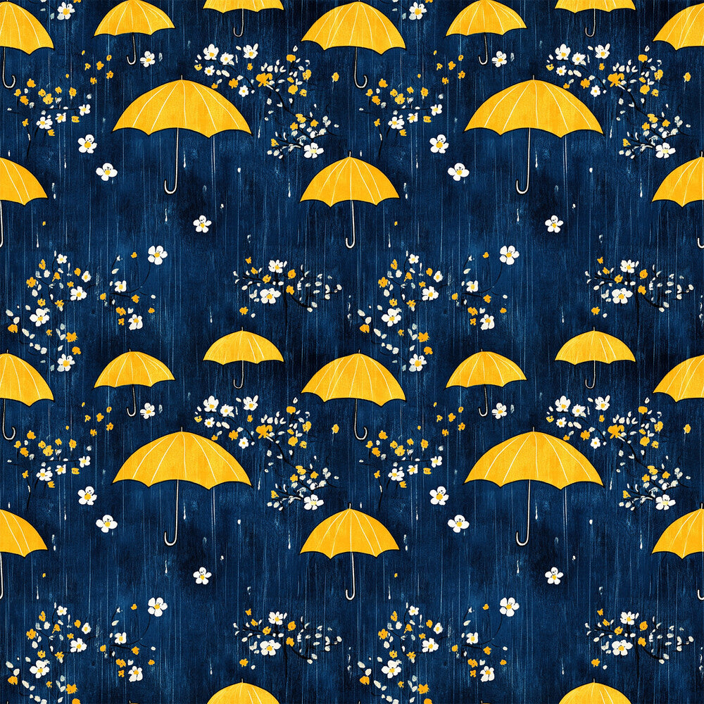 Spring Rain Umbrellas Fat Quarter Bundle