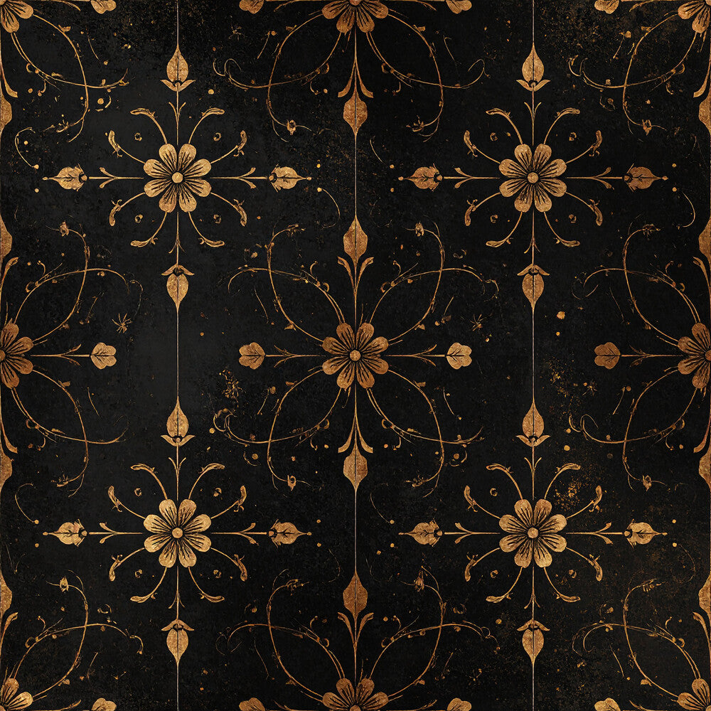 Vintage Black Spider Fat Quarter Bundle