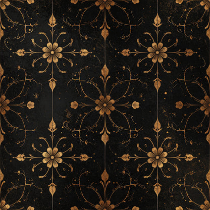 Vintage Black Spider Fat Quarter Bundle