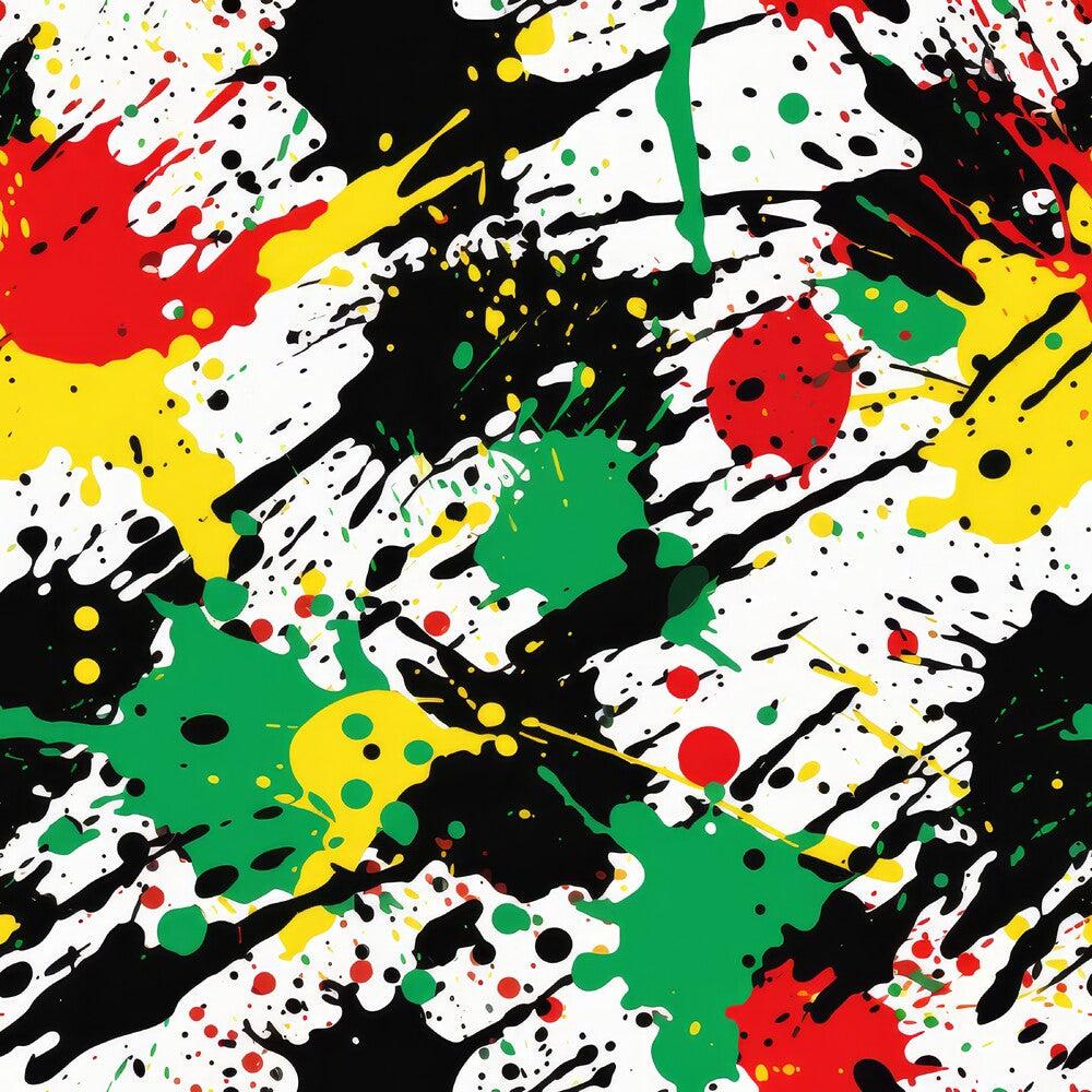 Juneteenth Paint Splatter Fat Quarter Bundle