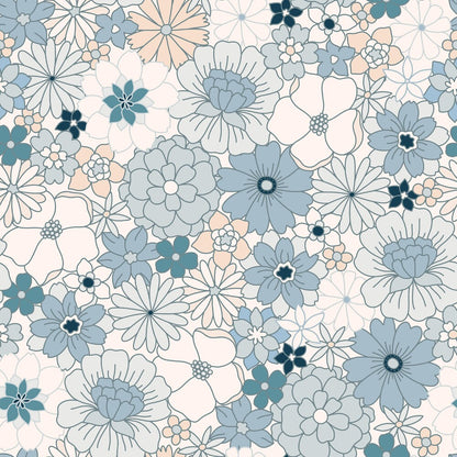 Groovy Blue Boho Fat Quarter Bundle