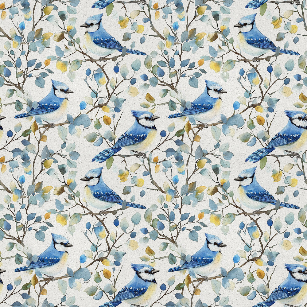 Blue Jay Florals Fat Quarter Bundle