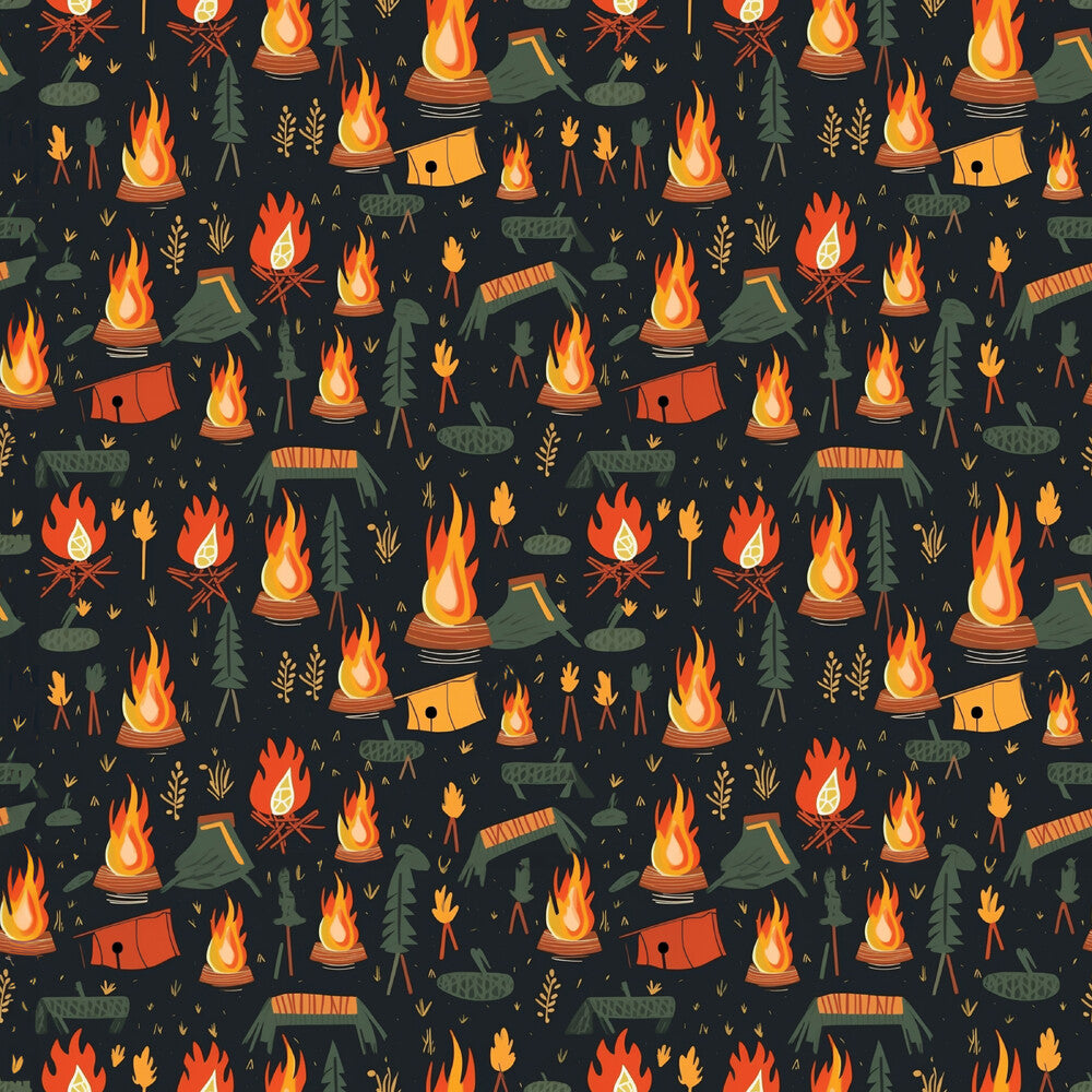 Camping Graphics Fat Quarter Bundle