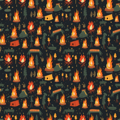 Camping Graphics Fat Quarter Bundle
