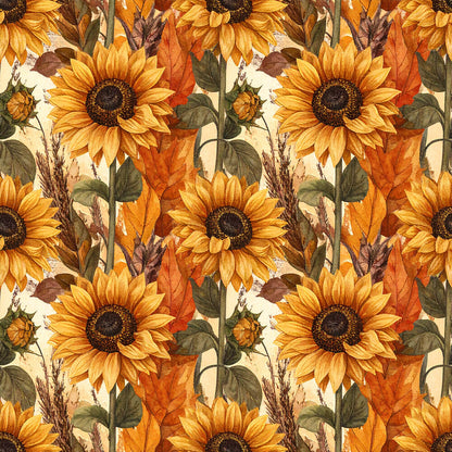 Golden Autumn Leaves Fat Quarter Bundle