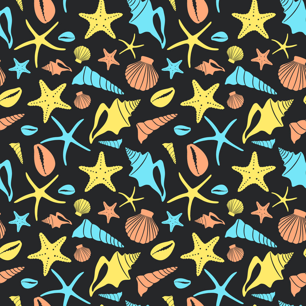 Boho Sea Shells Fat Quarter Bundle