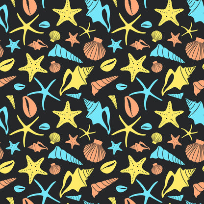 Boho Sea Shells Fat Quarter Bundle