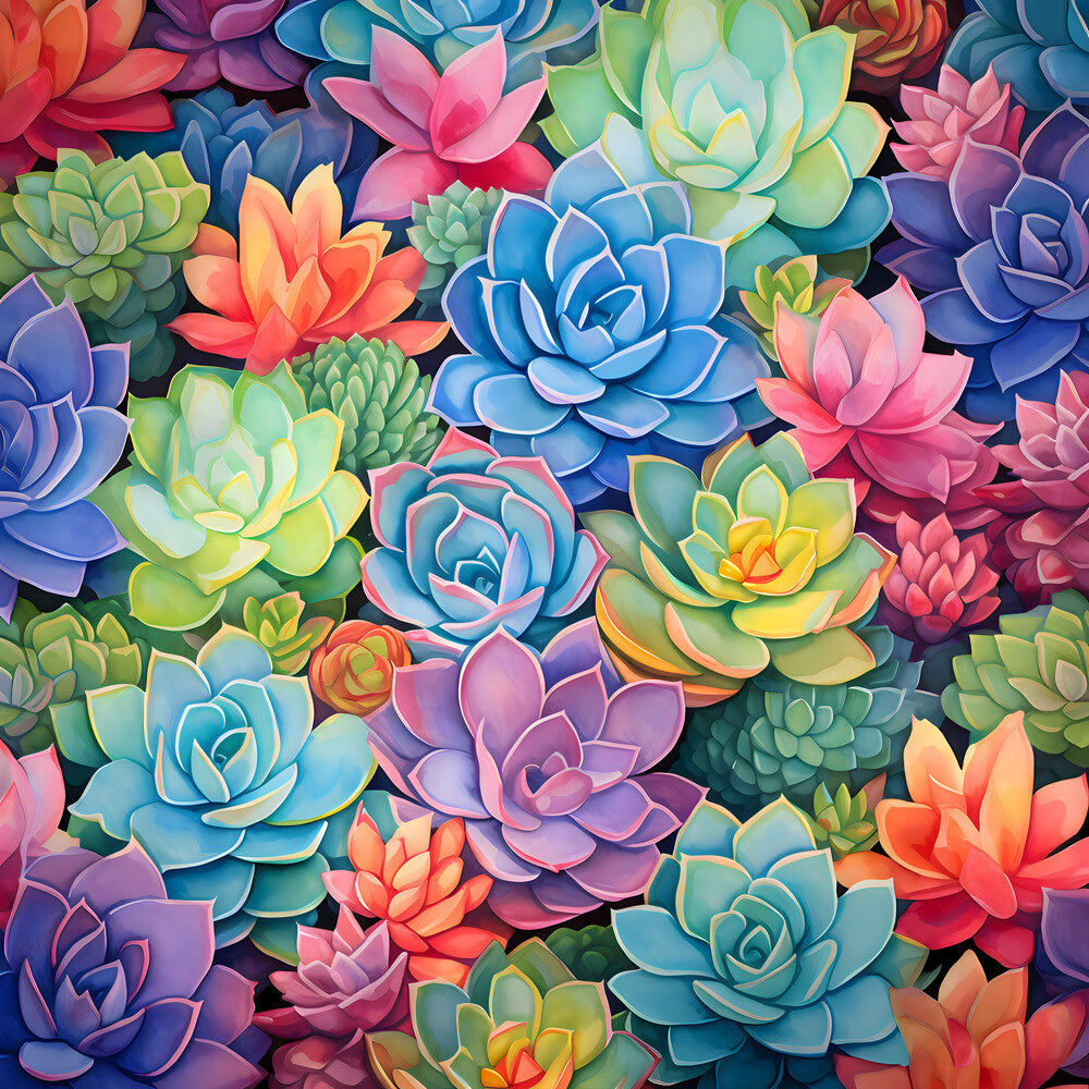 Colorful Cactus Fat Quarter Bundle