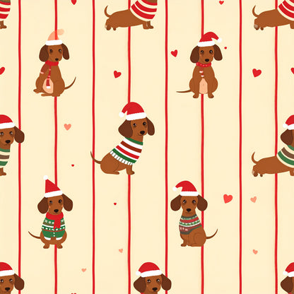 Whimsical Christmas Characters Fat Quarter Bundle
