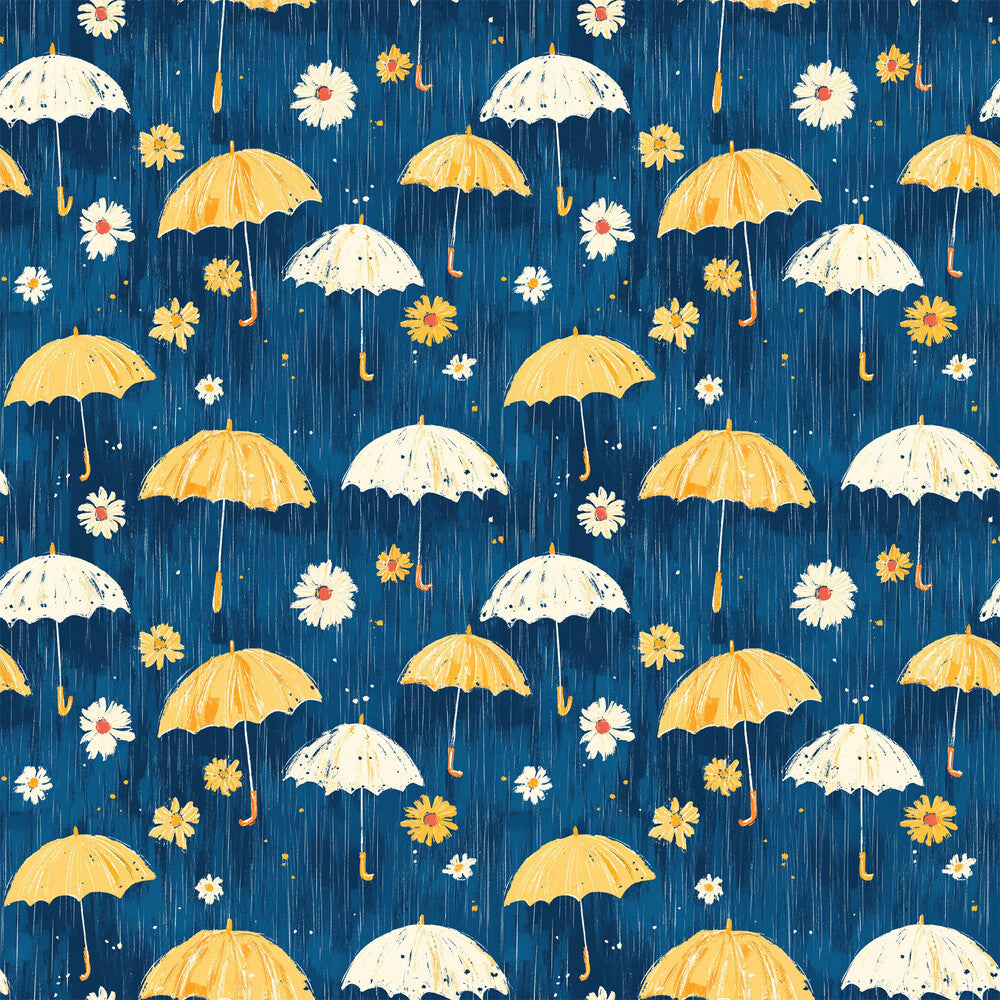 Spring Rain Umbrellas Fat Quarter Bundle