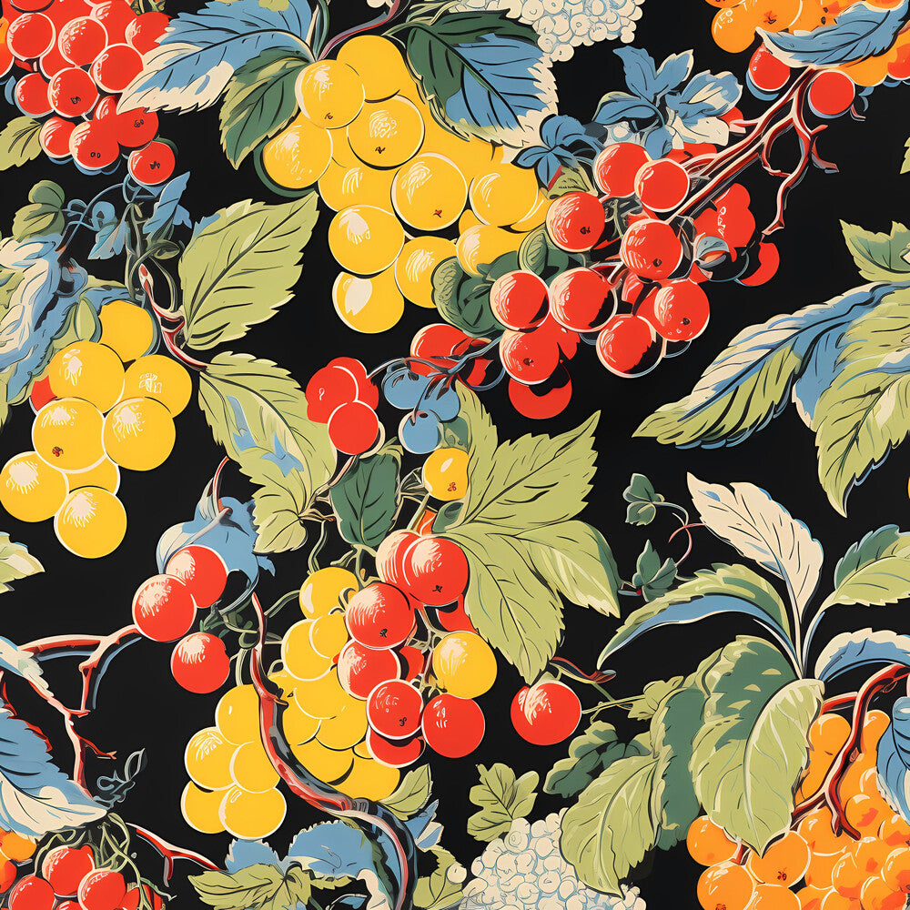 Retro Fruity Garden Fat Quarter Bundle