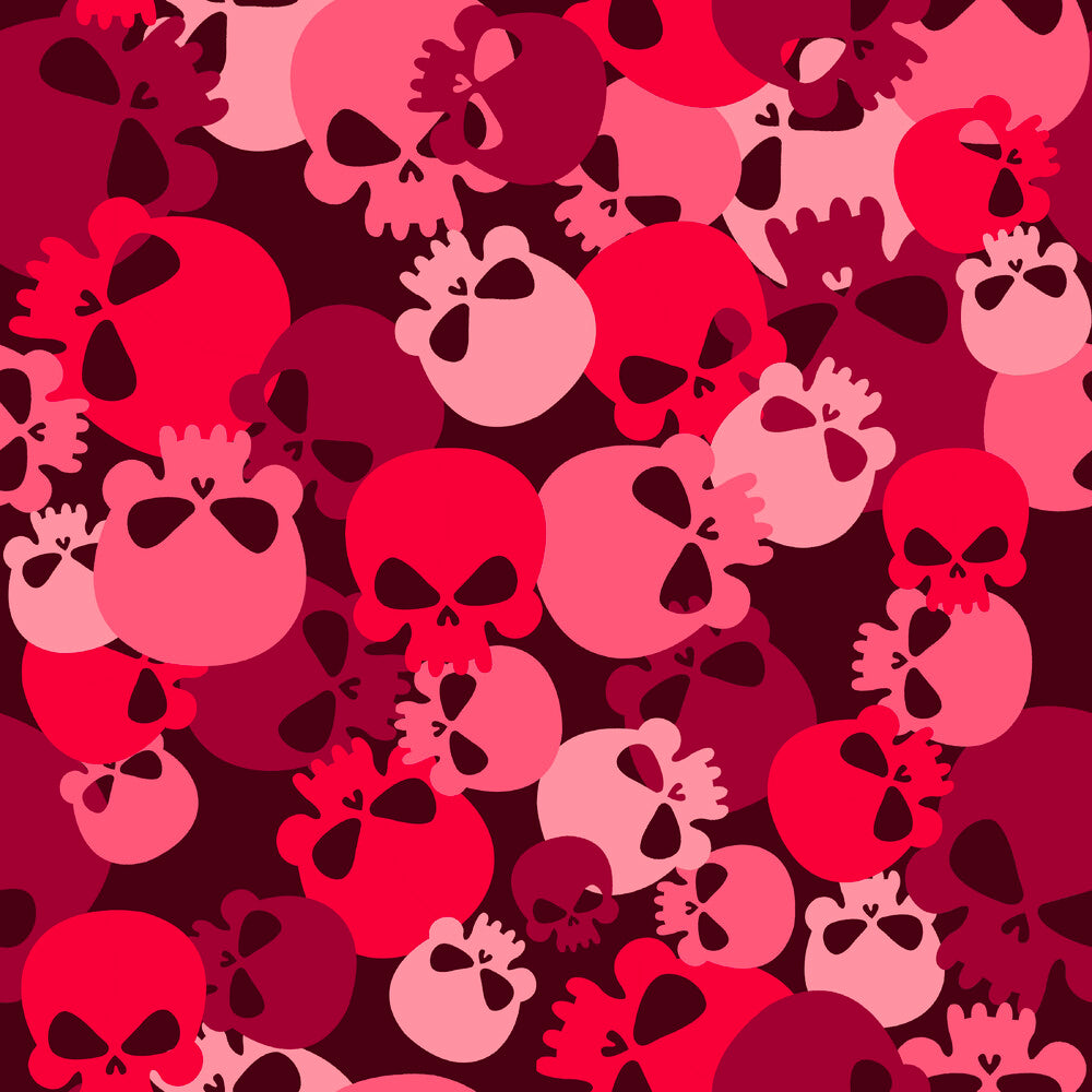 Skull Camouflage Fat Quarter Bundle