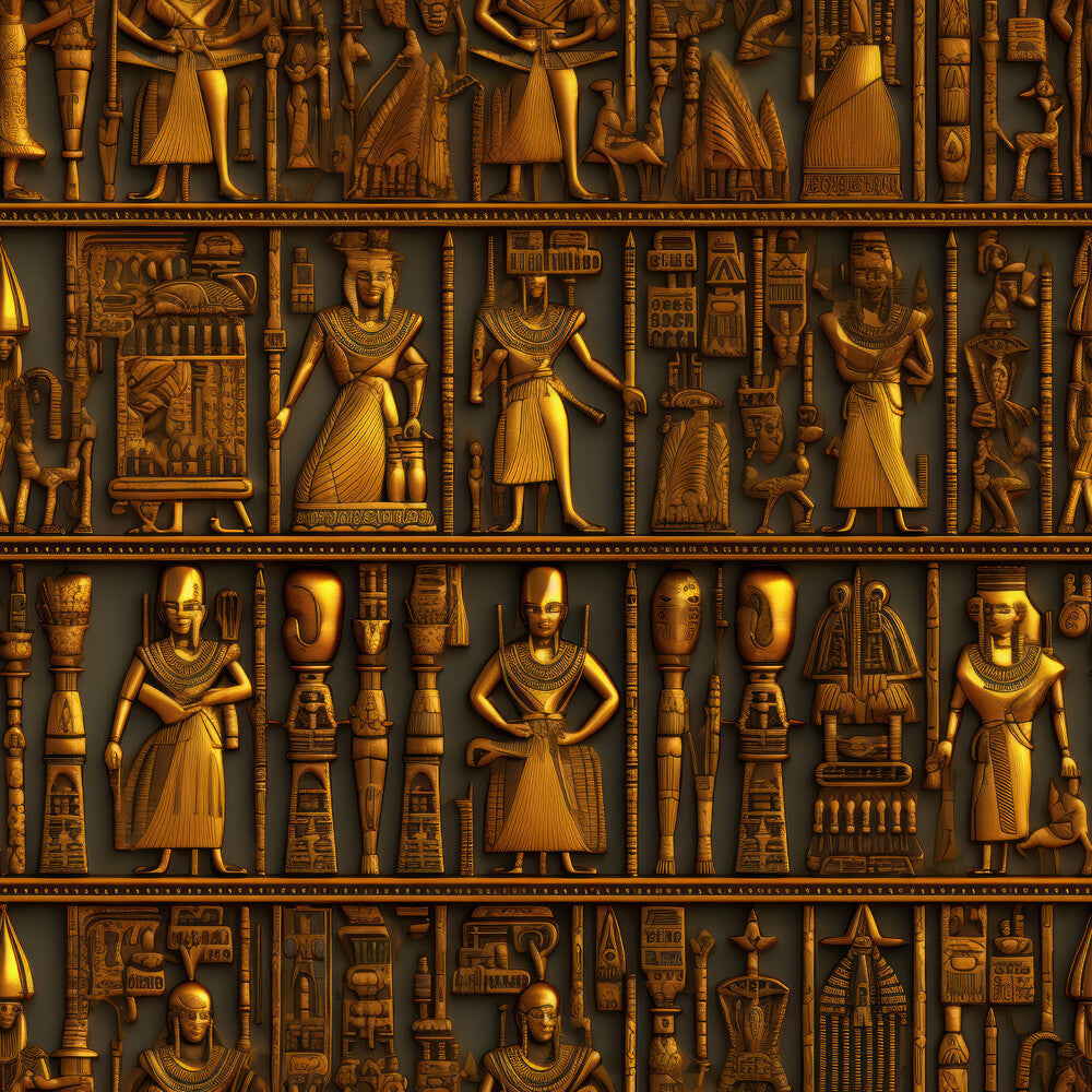 2D Ancient Egypt Fat Quarter Bundle