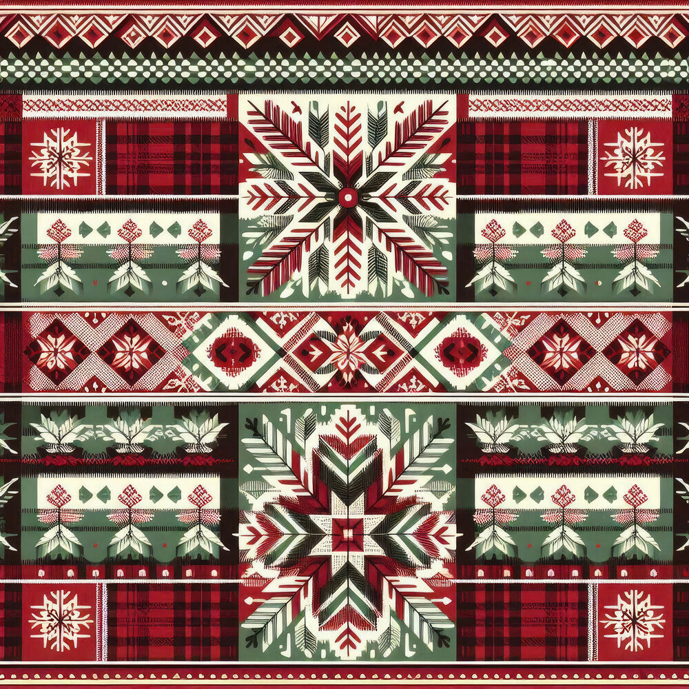 Plaid Christmas Fat Quarter Bundle
