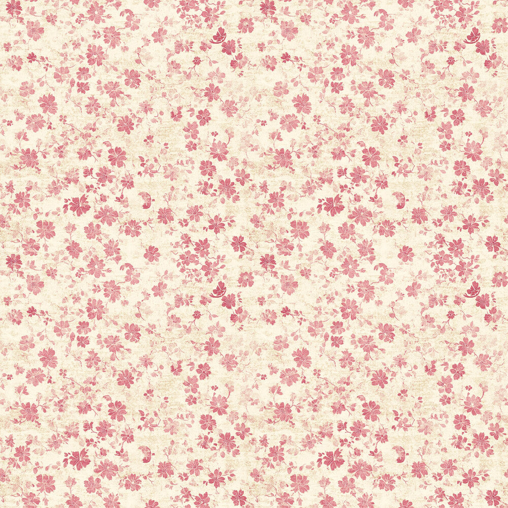 Vintage Pink Patterns Fat Quarter Bundle