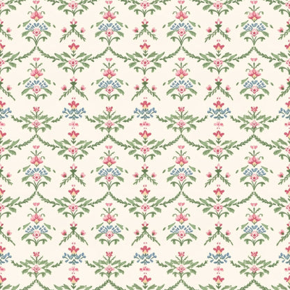 Floral Pink Cottage Gardens Fat Quarter Bundle