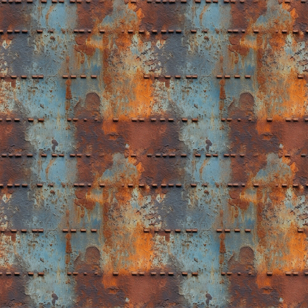 Rusted Iron Metal Textures Fat Quarter Bundle