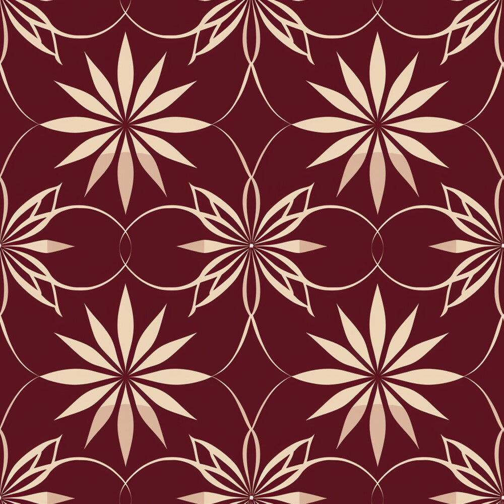 Burgundy Abstract Fat Quarter Bundle