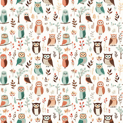 Cartoon Owls Fat Quarter Bundle